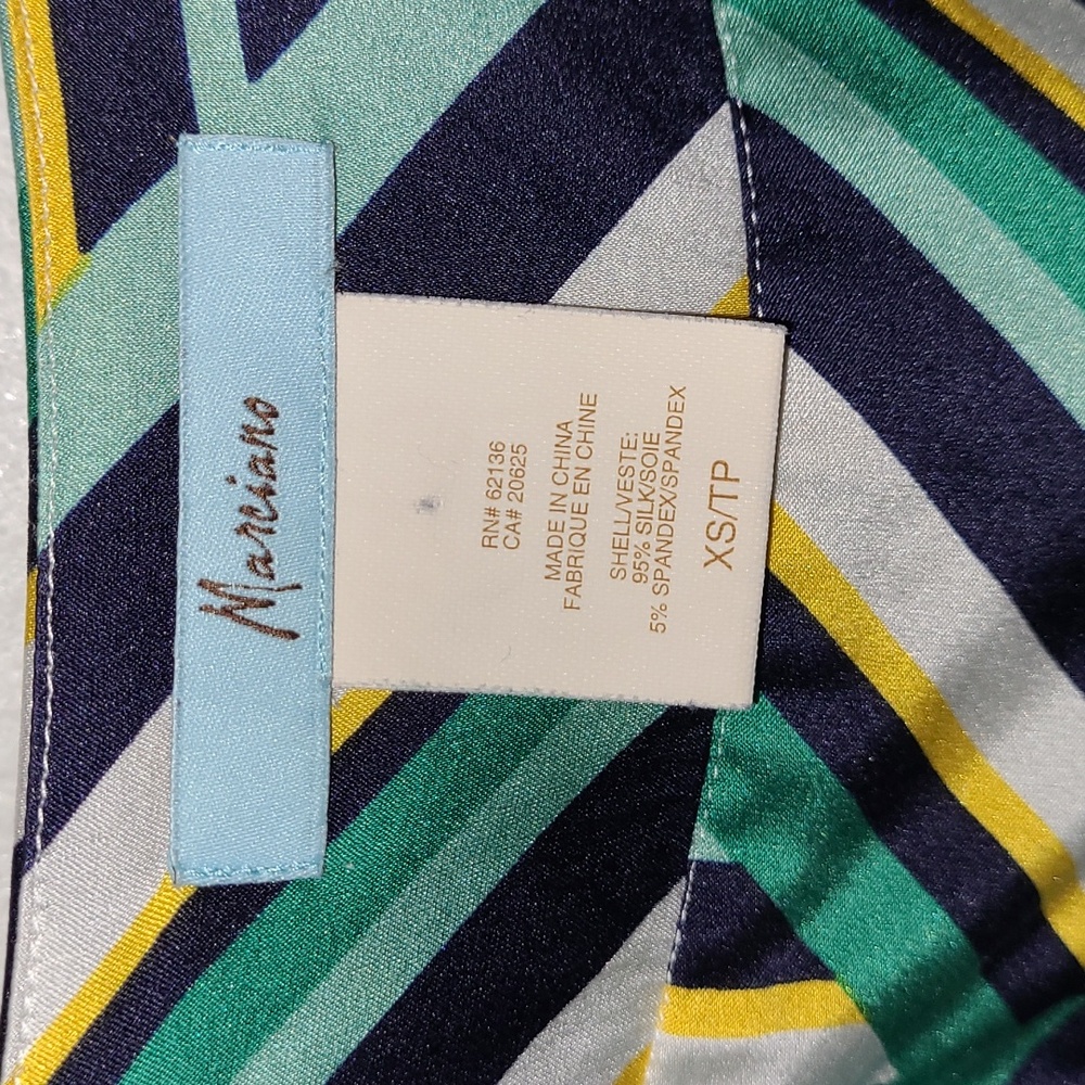 Marciaro Dress by GUESS 95% Silk Adjustable Straps Mid-Mini Dress Size XS EUC - Picture 7 of 15
